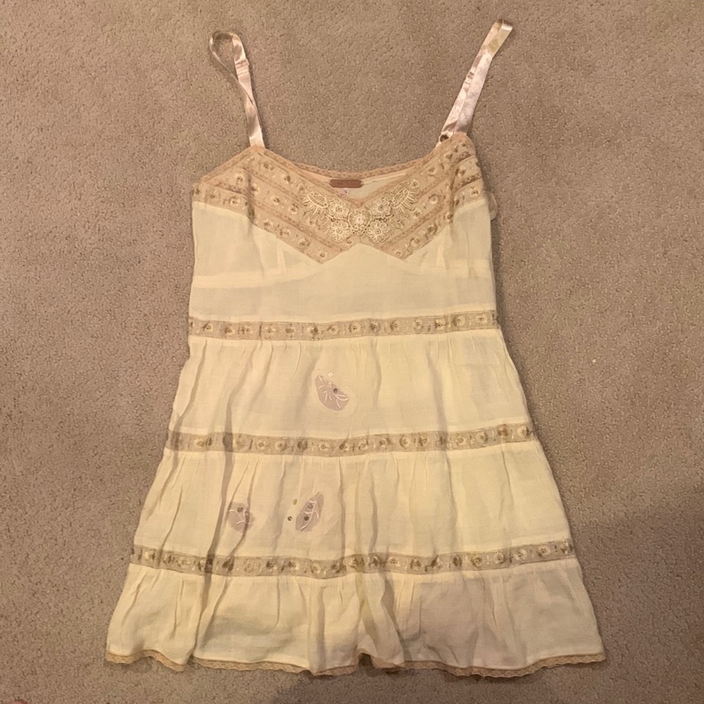 Free People Golden Tunic Sz.12